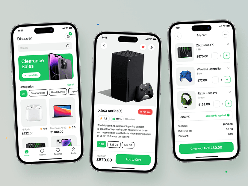 Ecommerce Delivery Mobile App